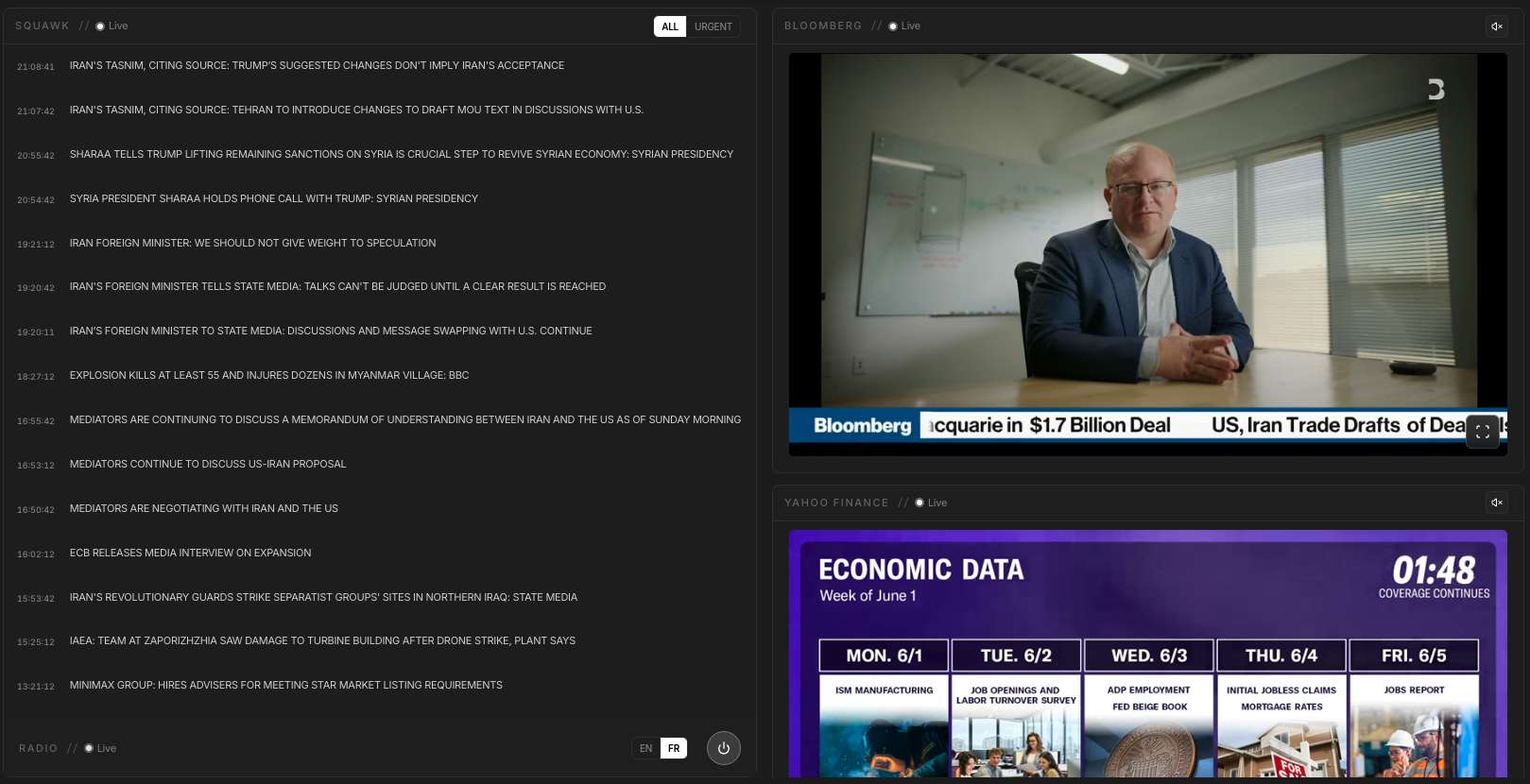 Screenshot for Market Live